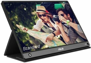 ASUS ZenScreen MB16AHP, 1920x1080, 60 Гц, IPS, серый