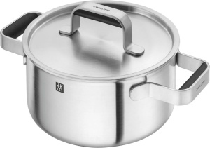 Набор из 3 кастрюль с крышками Zwilling Pure 1028804 серебристый