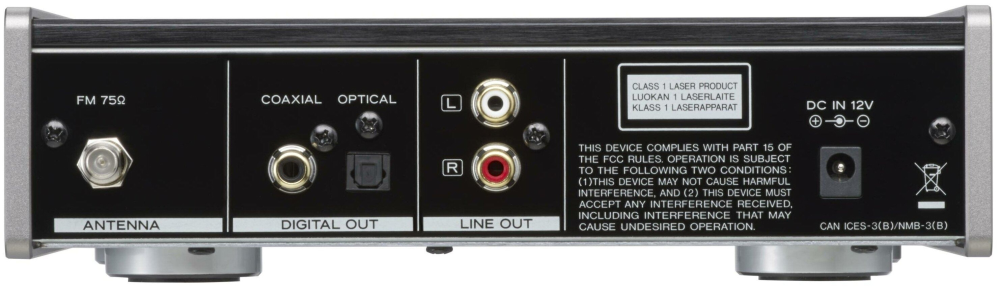 CD-ресивер TEAC PD-301 серебристый