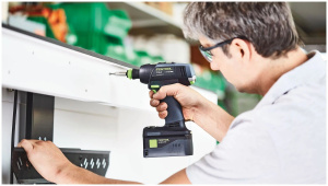Аккумуляторная дрель-шуруповерт Festool T 18+3 Li-Basic