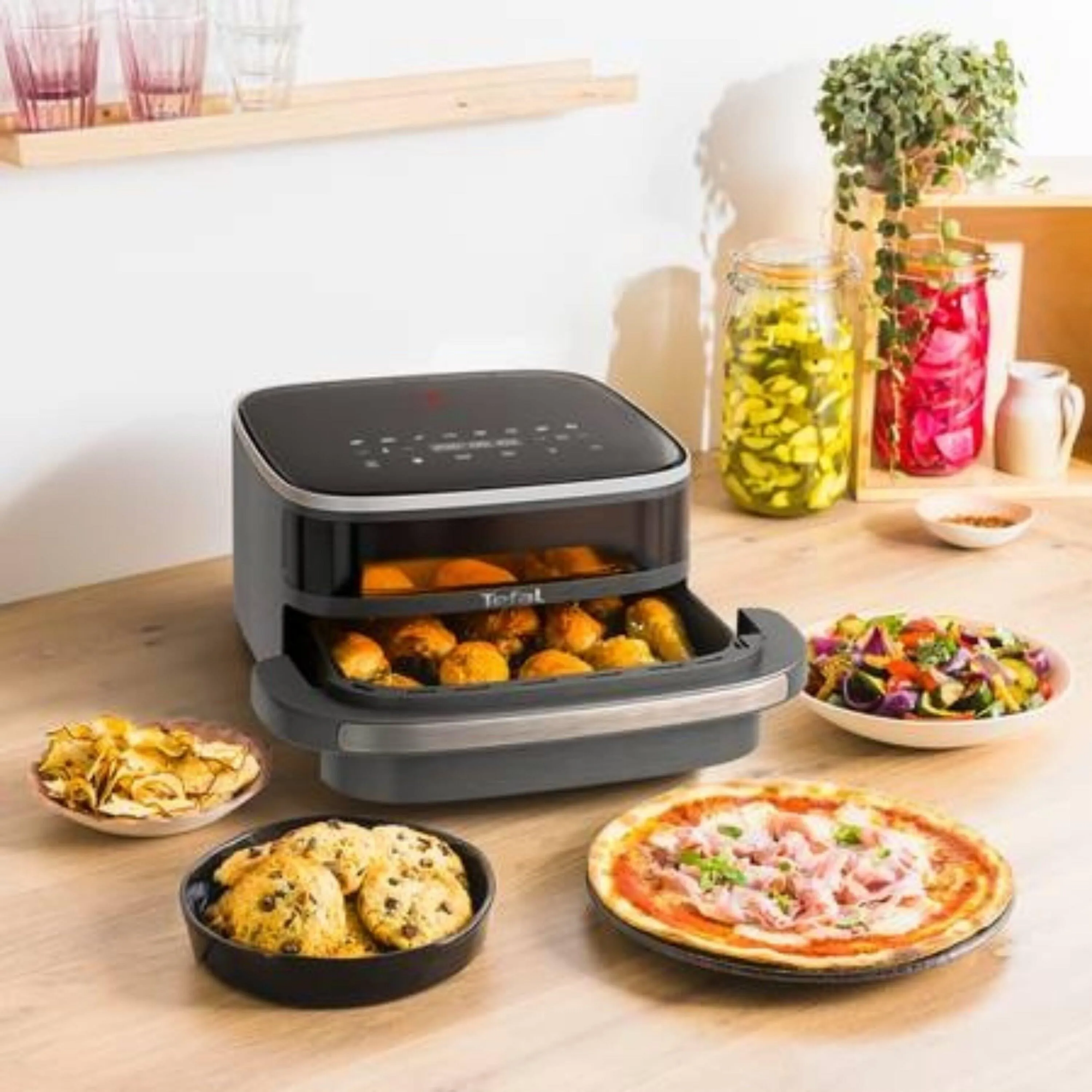 Аэрогриль Tefal Easy Fry XL FW402HE0 Surface Czarny