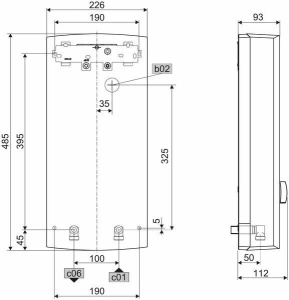 Проточный электрический водонагреватель Stiebel Eltron PHB 21, белый