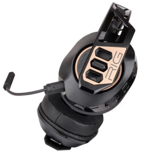 Беспроводная компьютерная гарнитура Plantronics RIG 700HD, черный/золотистый