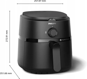 Аэрогриль Philips NA110/00, черный