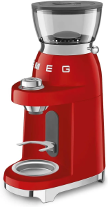 Кофемолка Smeg CGF03, красная