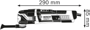 Многофункциональный инструмент Bosch GOP 55-36 0601231101
