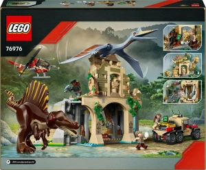 Конструктор LEGO Jurassic World 76976 Воздушная миссия с кетцалькоатлем и спинозавром