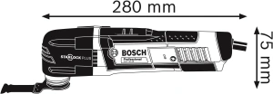 Многофункциональный инструмент Bosch GOP 30-28 Professional 0601237000