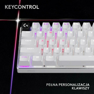 Клавиатура Logitech G Pro X 60 Tactile Switch, белый 920011930
