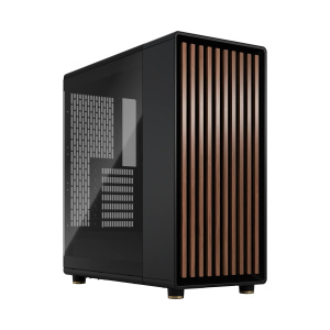 Корпус Fractal Design North TG Dark, Mid Tower, FD-C-NOR1C-02, угольно-черный
