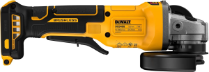 Аккумуляторная угловая шлифмашина DeWALT DCG408NT, без АКБ и ЗУ