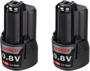 Аккумуляторы Bosch 2xGBA 12V 3.0Ah Professional 1600A00X7D