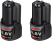 Аккумуляторы Bosch 2xGBA 12V 3.0Ah Professional 1600A00X7D