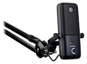 Микрофон проводной Elgato WAVE 3, разъем: USB Type-C, черный