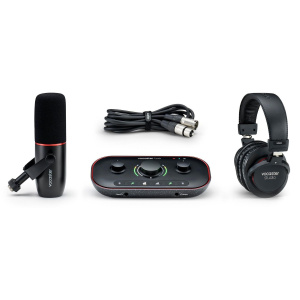 Комплект для звукозаписи Focusrite Vocaster Two Studio Podcast Set 380620
