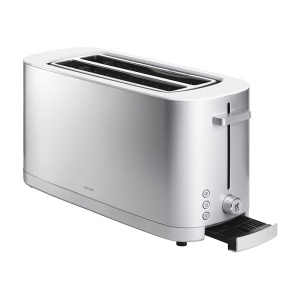 Тостер ZWILLING Enfinigy Long Slot Toaster, серебристый 530090000