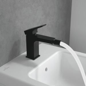 Смеситель для биде Villeroy & Boch Architectura Square матовый черный TVB125001000K5