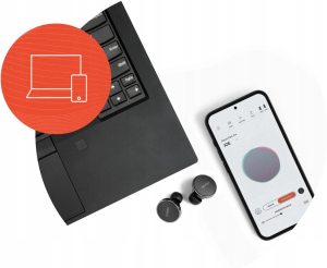 Беспроводные наушники Denon PerL Pro Black