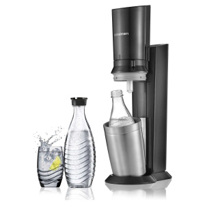 Сифон для газирования напитков Sodastream Crystal 3.0 черный