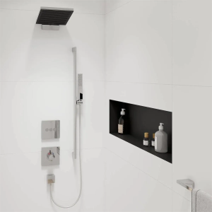 Душевой набор Hansgrohe Pulsify E 100 1Jet EcoSmart, хром 24380000