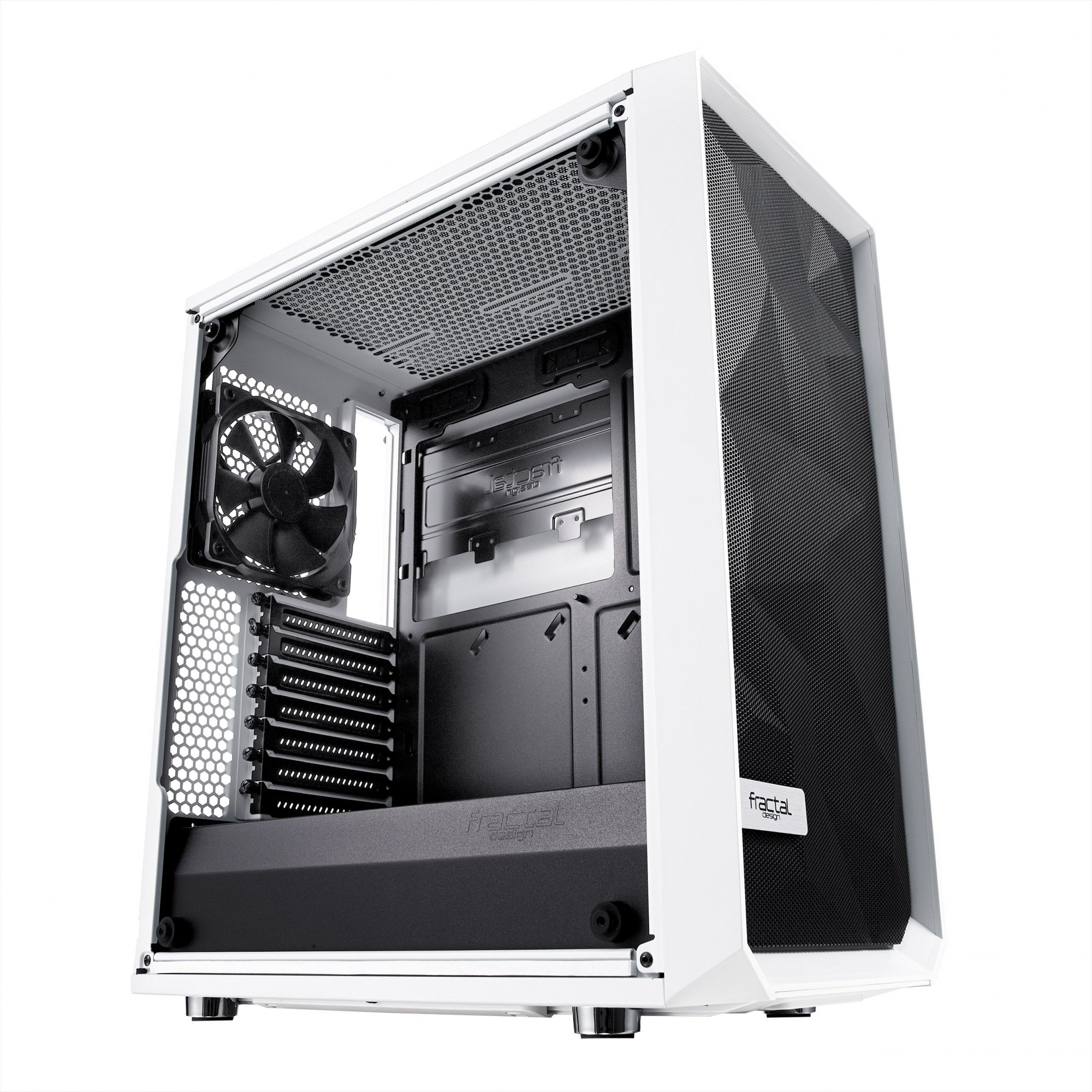 Корпус компьютерный Fractal Design Meshify C White TG (FD-CA-MESH-C-WT-TGC)