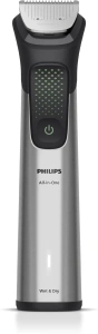 Триммер Philips All-in-One Series 9000 MG9535/15, серебристый