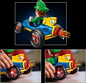 Конструктор LEGO Super Mario 72050 Mario Kart — Луиджи и Mach 8