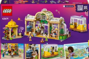 Конструктор LEGO Friends 42671 Зелёное кафе и цветочный магазин