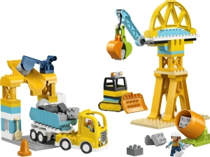 Конструктор LEGO DUPLO 10476 Строительная площадка с транспортными средствами 3 в 1