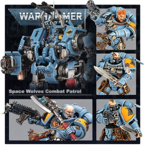 Миниатюры Games Workshop Warhammer 40000 Combat Patrol: Space Wolves