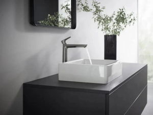 Смеситель Hansgrohe Talis E 71717340, шлифованный черный хром