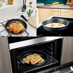 Набор посуды Tefal Ingenio Easy Cook & Clean L1579102 22/24/26см 10 предметов ковши 16/18см 2 крышки 2 лопатки со съемной ручкой