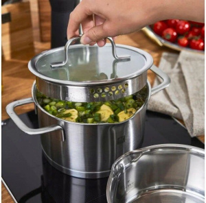 ZWILLING TrueFlow - набор из 5 кастрюль из нержавеющей стали