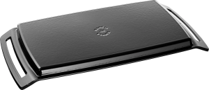 Чугунный прямоугольный противень Staub 38 см, чёрный 405093400