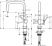 Смеситель Hansgrohe Talis M54 72807800, нержавеющая сталь