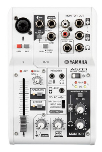 Микшерный пульт Yamaha AG03 MK2 WH