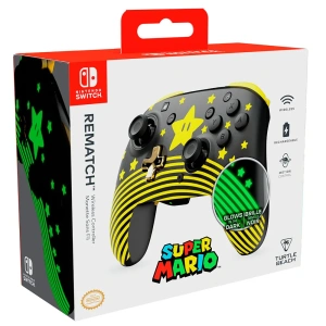 Геймпад Turtle Beach Rematch Wireless Nintendo Switch Super Mario Star (TBC810175)