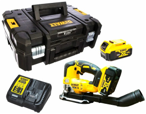 Аккумуляторный лобзик DeWALT DCS334P2, с АКБ и ЗУ