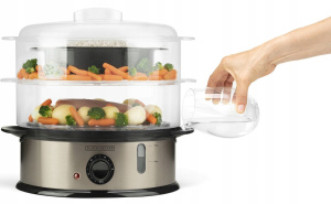Пароварка BLACK+DECKER BXST800E черный