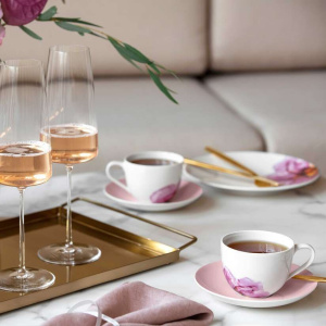 Кофейный сервиз Villeroy & Boch Rose Garden 6 предметов белый 10-4287-7040