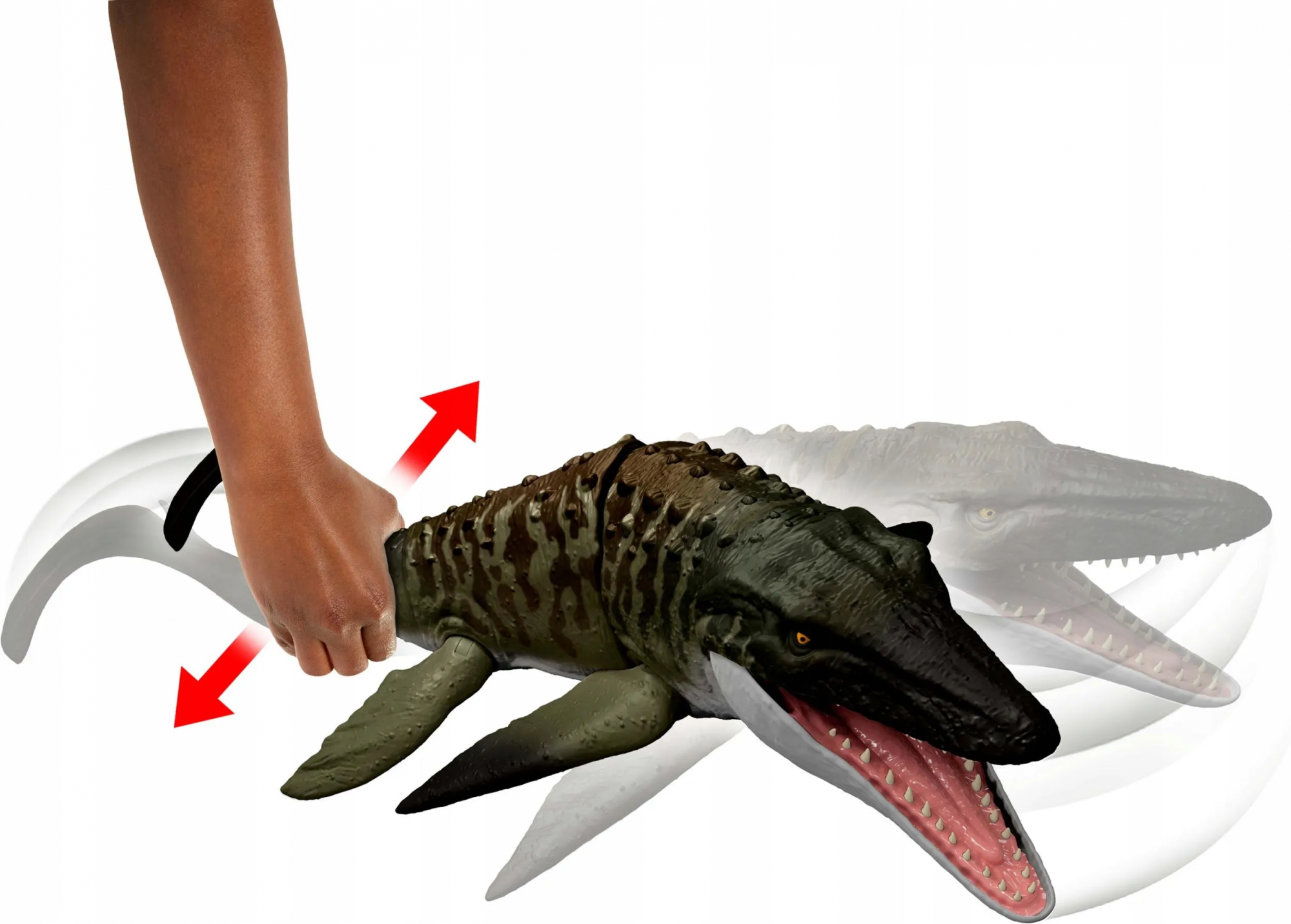 Интерактивная Игрушка Mattel Jurassic World Bite'N Blast Mosasaurus JJP80 JCH00