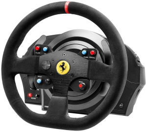 Комплект Thrustmaster T300 Ferrari Integral Racing Wheel Alcantara Edition, черный