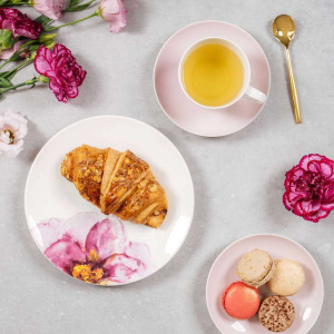 Кофейный сервиз Villeroy & Boch Rose Garden 6 предметов белый 10-4287-7040