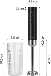Беспроводной погружной блендер ZWILLING XTEND, черный 1029302