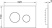 Кнопка смыва Tece TECEloop, черная матовая 9240925