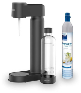 Сифон для газирования воды Philips GoZero ADD4901/10, черный