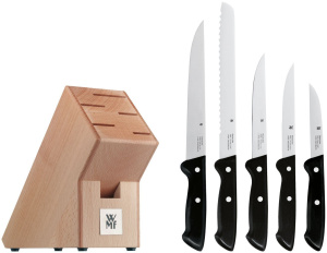 Набор WMF Classic Line, 5 ножей с подставкой