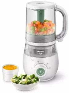 Блендер-пароварка Philips AVENT SCF885/01, белый