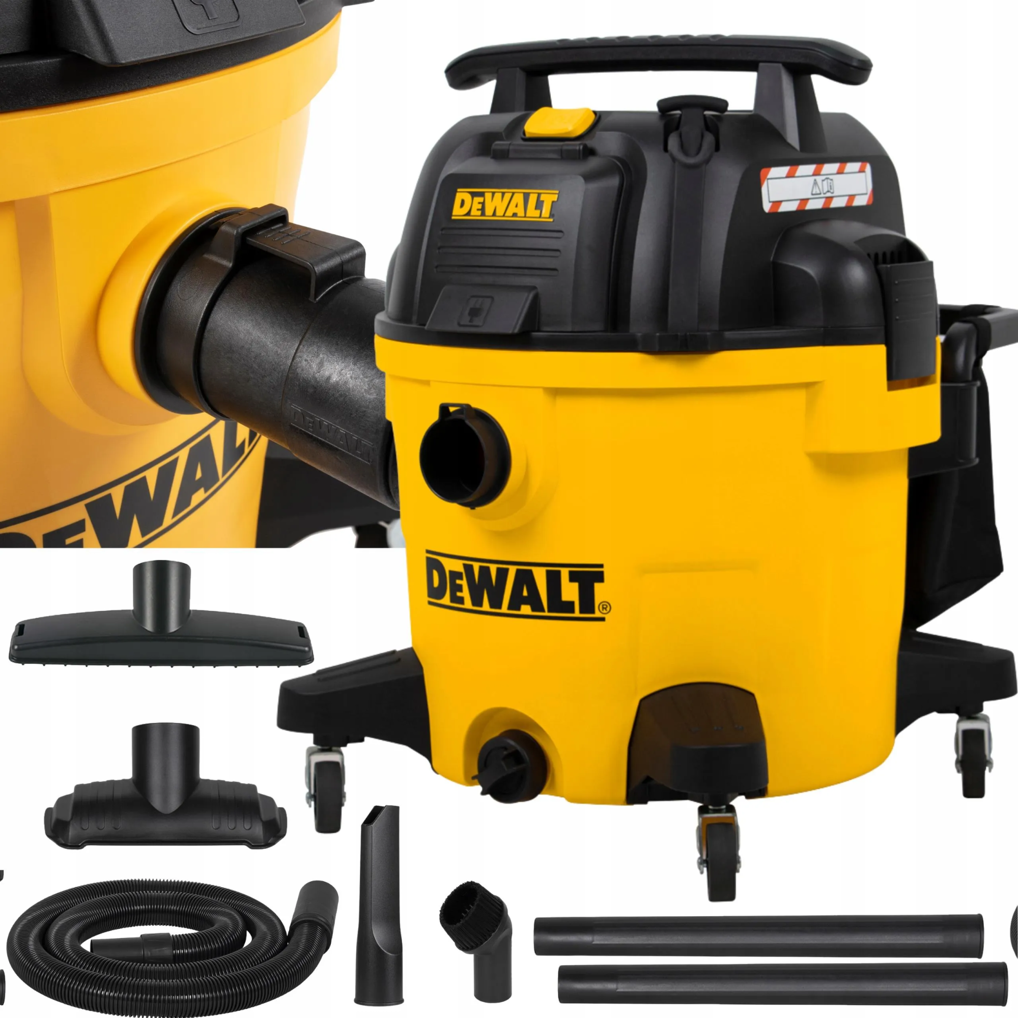 Промышленный пылесос Dewalt 1200W 34L DXV34PTA