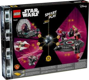 Конструктор LEGO Star Wars 75427 SMART Play: Поединок в тронном зале и A-Wing